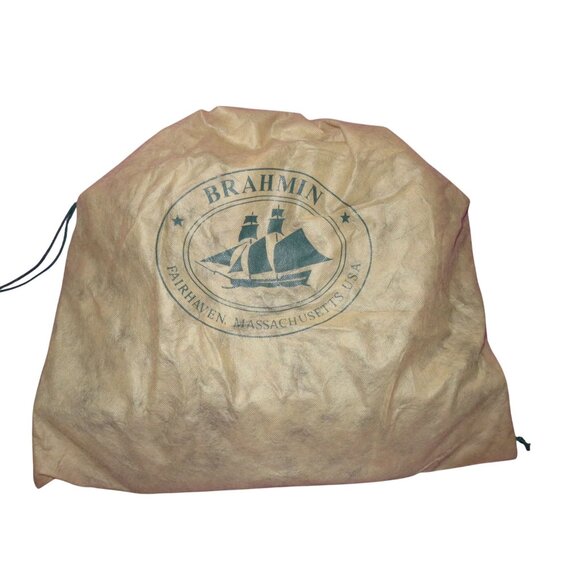 Brahmin Truffle Melbourne Collection Medium Asher Croc Leather Tote C80151TF - Picture 14 of 14